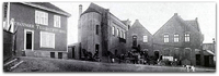 Stavanger Traadstiftfabrik. Bildet ble tatt rundt 1910. Foto: Ukjent.